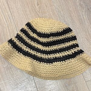 Brand New W Tags- GAP Rafia Bucket Hat